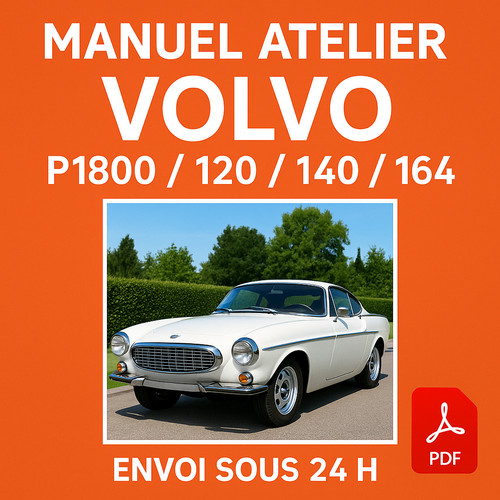 Manuel atelier volvo - atelier, p1800