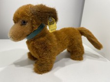 Bassotto cane Steiff Animal 4142/12 13 x 18 cm. Ottime condizioni