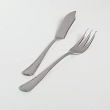 Pintinox Valencia 12 Coppie Posate Pesce, Acciaio Inox, Made in Italy (F4D)