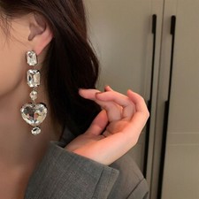 Orecchini lunghi pendenti base