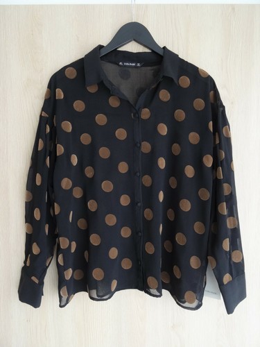 Camicia zara nera - a, pois