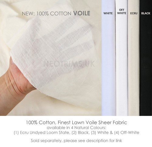 Tessuto voile cotone per - tessuto,