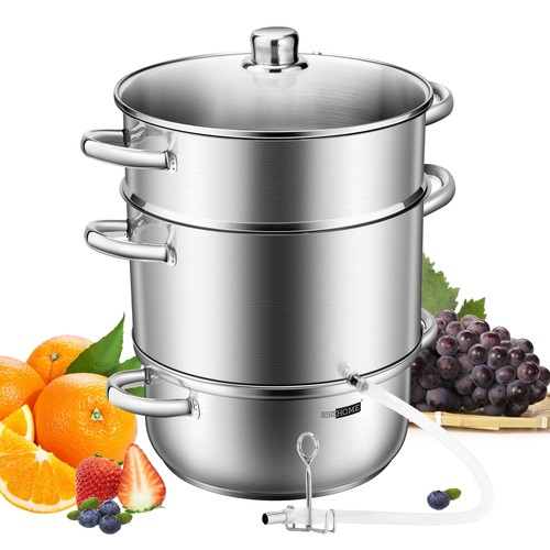 Estrai jugo vapore acciaio - a,
