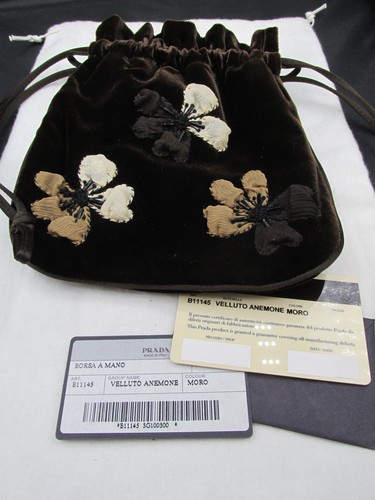 Borsa prada velluto - borsa,