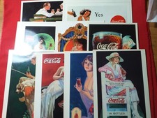 9 cartoline pubblicitarie