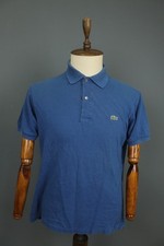 Lacoste blue 100 cotton short - cotton,