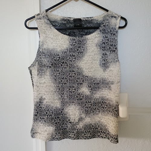 Jtb canotta donna nero - nero, bianco