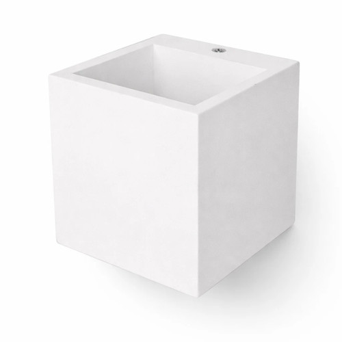 Applique parete gesso bianco