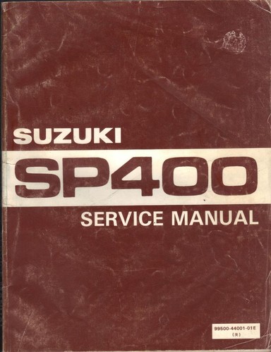 Suzuki sp400 dr400s - suzuki, sp400,dr400s,gn400