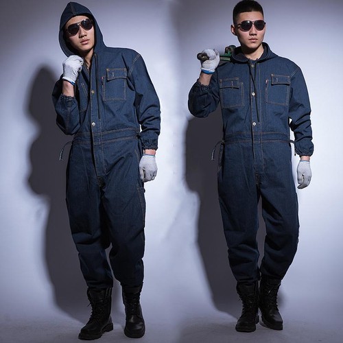 Tuta uomo casual tuta denim
