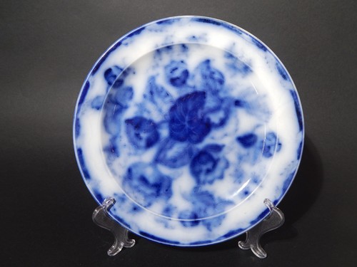 Antico piatto ninfee ceramica - antico,