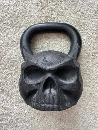 Skull kettlebell weight 24kg - kettlebell,