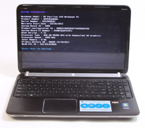 Pavilion dv6 6c35dx amd - dv6-6c35dx,