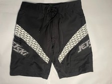 Pantaloncini da moto d'acqua Kawasaki uomo neri foderati taglia 32