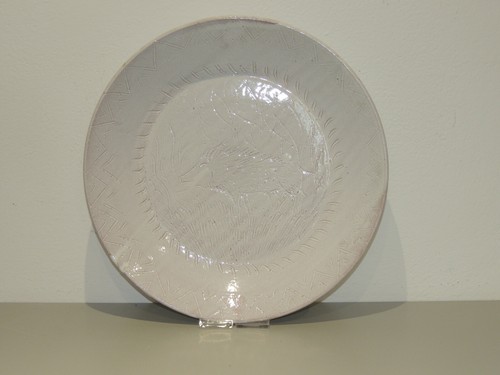 Vecchio grande piatto sardo - vecchio,