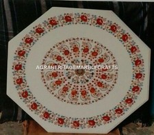 Tavolo ottagonale marmo bianco