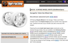 Original HPI 3135 8 SPOKE