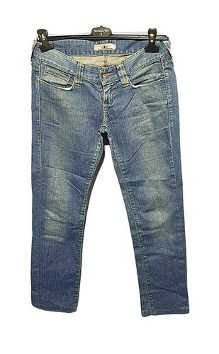 Pantalone jens donna fornarina - pantalone,