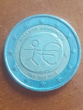 Moneta Rara da 2 Euro con Omino Stilizzato ed errore di cogniatura 1999-2009