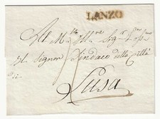 Sardegna - Prefilatelica piego