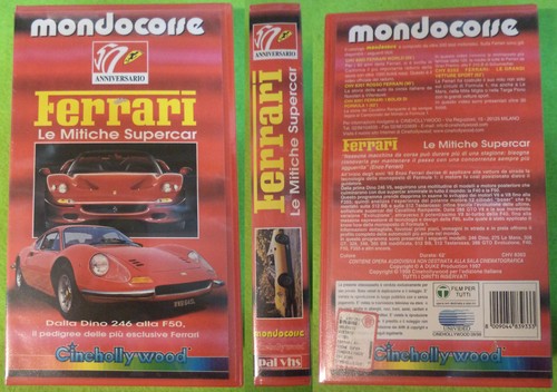Vhs film ferrari - vhs,