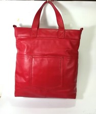 Women Genuine Red Leather Bag