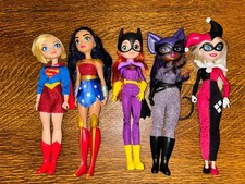 5 bambole DC Super Hero Girls