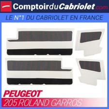 4 Panneaux de portes pour Peugeot 205 Roland Garros Phase 1