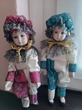 Rara Coppia di bambole in