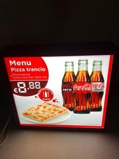 Insegna Luminosa Menu Pizza