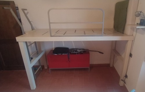 Letto soppalco con - soppalco,