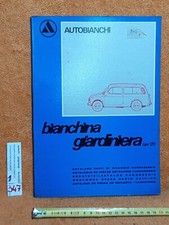 Bianchina giardiniera tipo - tipo, 120