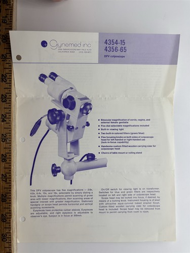 1974 gynemed inc - 1974, 4354-15