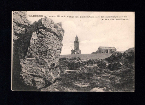 Feldberg taunus 1908 - taunus, con