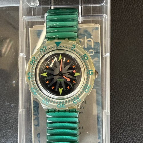 Swatch scuba 200 vintage nos - swatch,