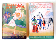 libri x ragazzi il castello di ghiaccio e le avventure di fior di sole 1939-1940