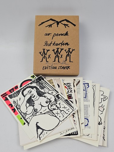 Penck postkarten box 50 - "postkarten",