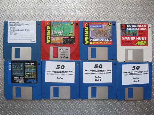 Dischi amiga giochi lotto - dischi, giochi,