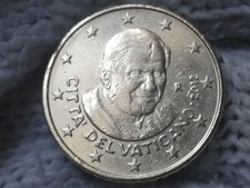 Moneta da 50 Cent 2012 CITTA' DEL VATICANO con Tiratura di soli 1.604.690 pezzi!