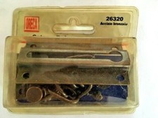 Catena chiusura porte infissi acciaio bronzato anti intrusi blocco porta Oreca