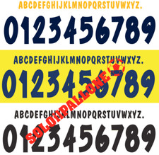 kit nome + numero videoflex x