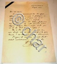 Autografo Lettera Musicista