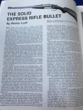 500 EXPRESS RIFLE AMMO ARTICLE