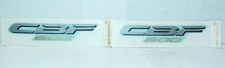 COPPIA ADESIVI FIANCHETTO HONDA CBF 600 AZZURRO 77312MER9200 AD770237