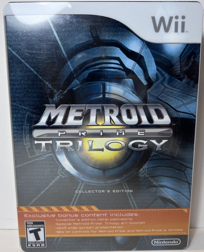 Metroid prime trilogy - metroid,