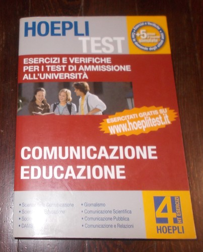 Hoepli test comunicazione - hoepli,