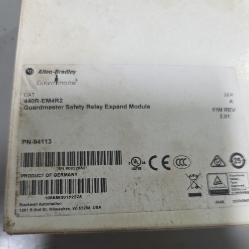 Allen bradley 440r em4r2 - allen, 440r-em4r2