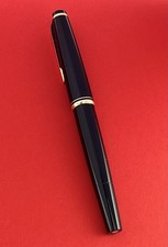 Montblanc 22 vintage 1960/70 black piston fountain pen exc++++