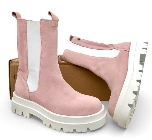 Stivaletti chelsea lemare rosa - stivaletti,
