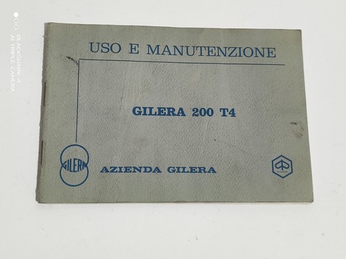 Gilera 200 manuale uso e - manuale,